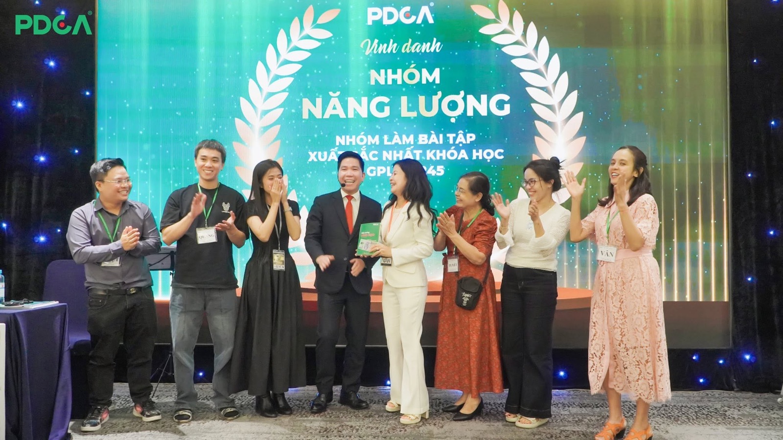 Nhóm xuất sắc nhất khóa học lãnh đạo PDCA