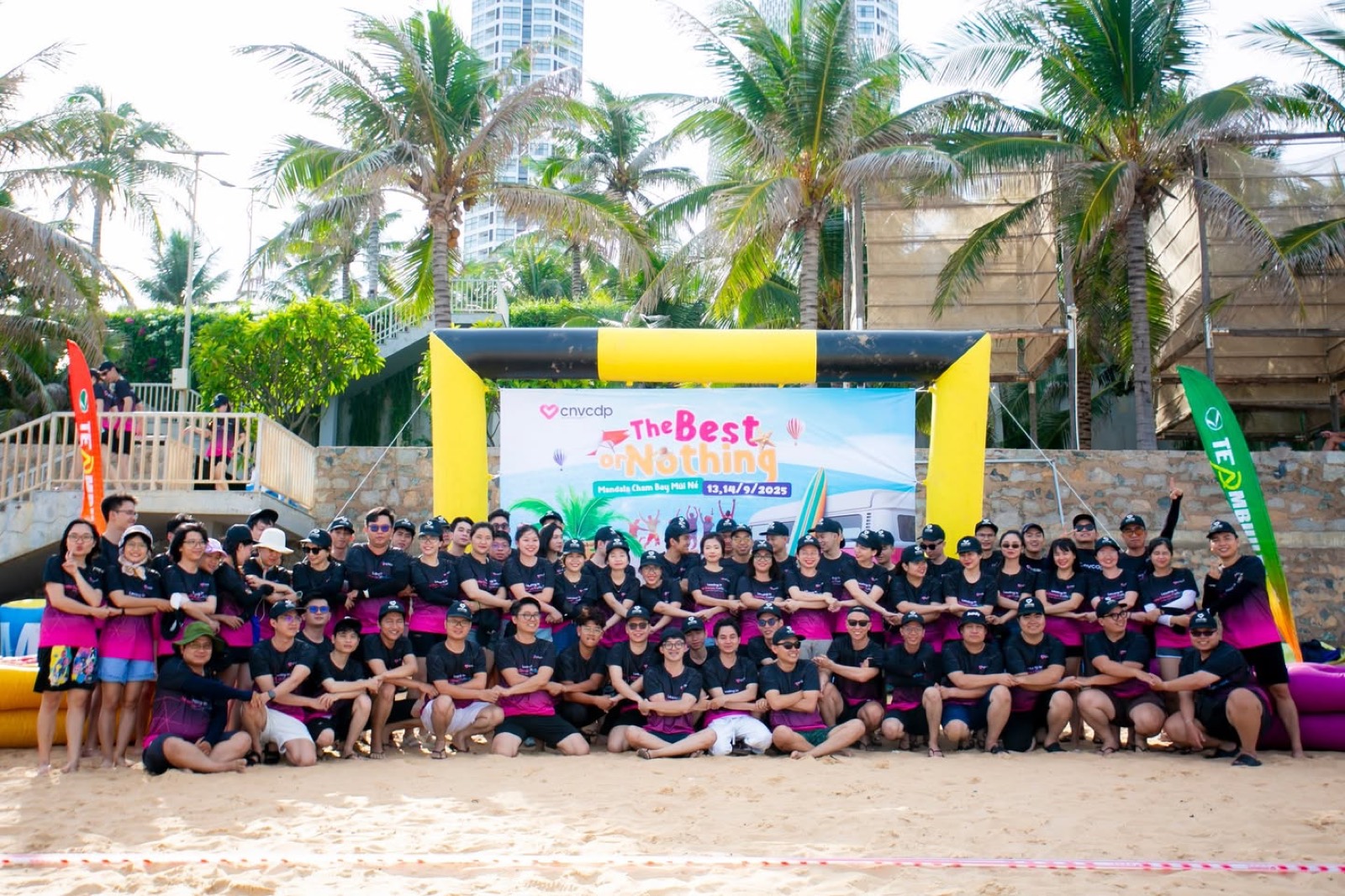 Team building The Best or Nothing tại Mandala Cham Bay, Mũi Né